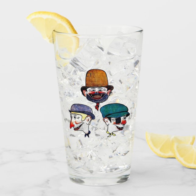 Copo De Pint Verre des Pieds Nickelés (Gelo frontal)