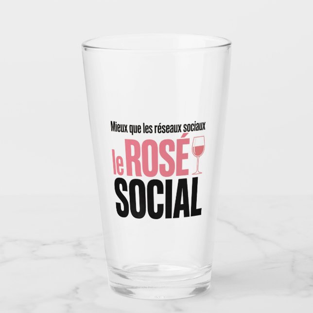Copo De Pint Verre Rosé (Frente)