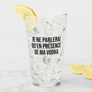 Copo De Pint Verre Vodka
