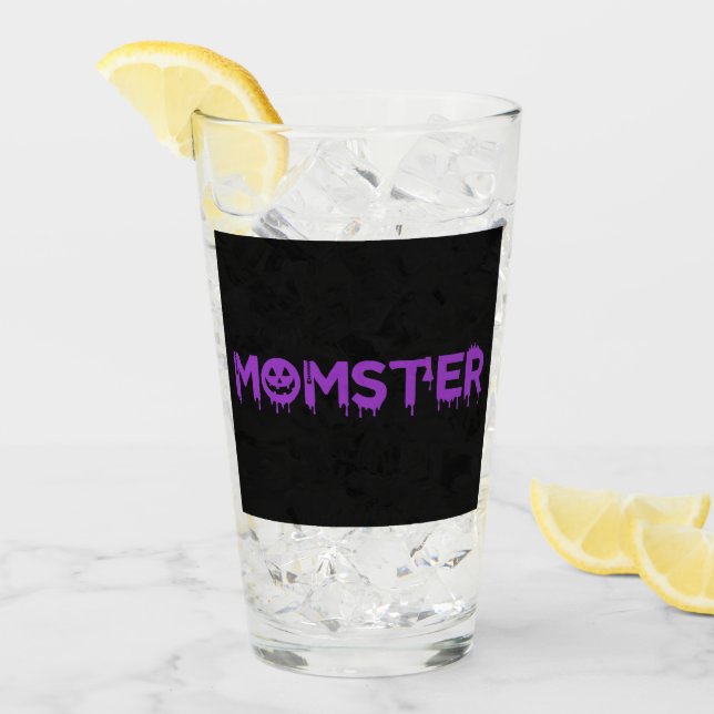 Copo De Pint Versão Roxa de Momster (Gelo frontal)