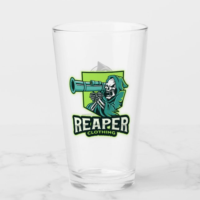 Copo De Pint Vestuário de Bazoka Reaper (Frente)