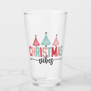 Copo De Pint Víblias de Natal - Design de Árvore Festiva