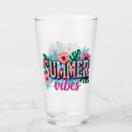 Copo De Pint Vibrações de Verão