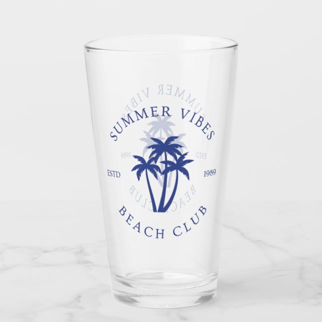 Copo De Pint Vibrações de Verão (Frente)