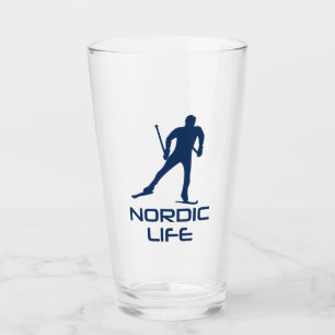 Copo De Pint Vida Nórdica de Esqui