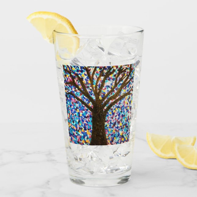 Copo De Pint Vidro 017 - Noite - Hora Feliz (Gelo frontal)