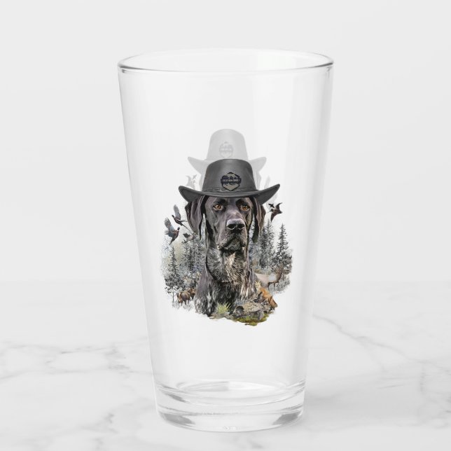 Copo De Pint Vidro alemão de ponteiro curto (Verso)