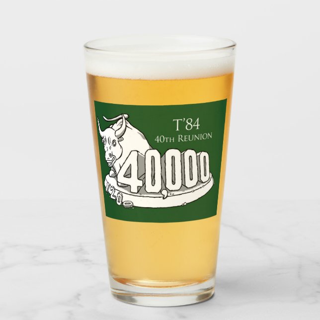 Copo De Pint Vidro Alto (Frente (Preenchido))