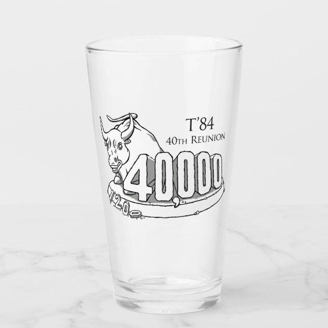 Copo De Pint Vidro Alto (Frente)