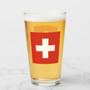 Copo De Pint VIDRO DA CERVEJA DE suiça