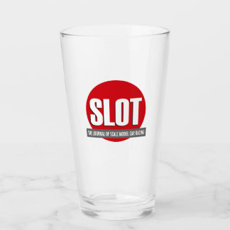 Copo De Pint Vidro da pinta do Diário do slot