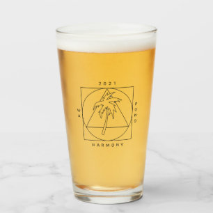 Copo De Pint Vidro de bebendo alto
