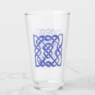 Copo De Pint Vidro de Bebendo de Nó Celular Violeta