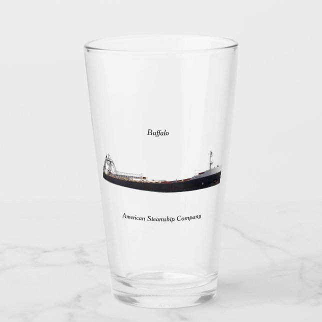 Copo De Pint Vidro de búfalo (Frente)