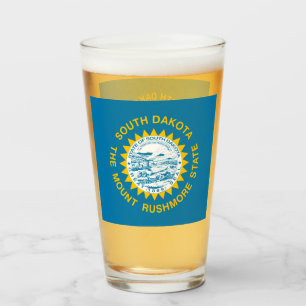 COPO DE PINT VIDRO DE CERVEJA DO SUL DAKOTA