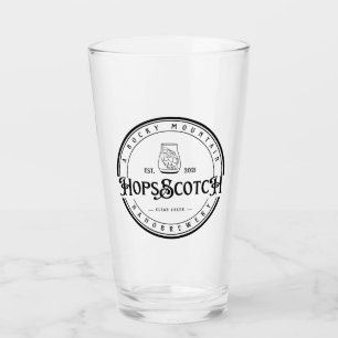 Copo De Pint Vidro de cerveja escocesa