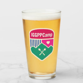 Copo De Pint Vidro de cerveja IGGPPCamp Tumbler