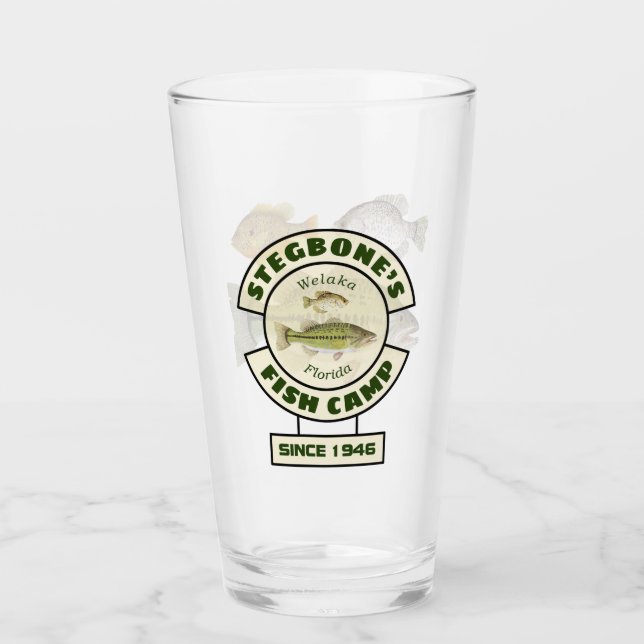 Copo De Pint Vidro de cerveja Stegbones (Frente)