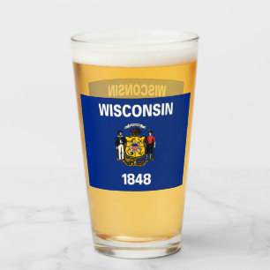 COPO DE PINT VIDRO DE CERVEJA WISCONSIN