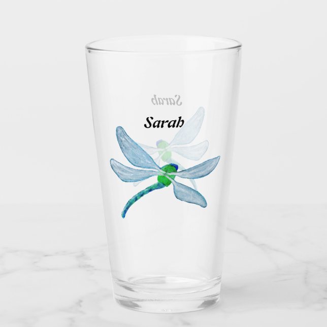 Copo De Pint Vidro de Dragonfly (Frente)