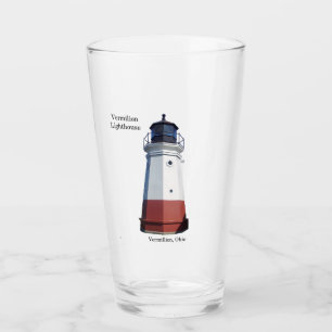 Copo De Pint Vidro de farol de Vermilion