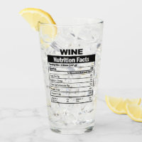 Vidro de Fatos Nutricionais Engraçados