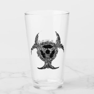 Copo De Pint Vidro de impressão HEX