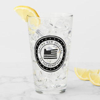 Copo De Pint Vidro de impressão SOSHomefront