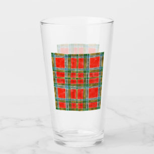 Copo De Pint Vidro de pintura de TARTAN MAC BAIN
