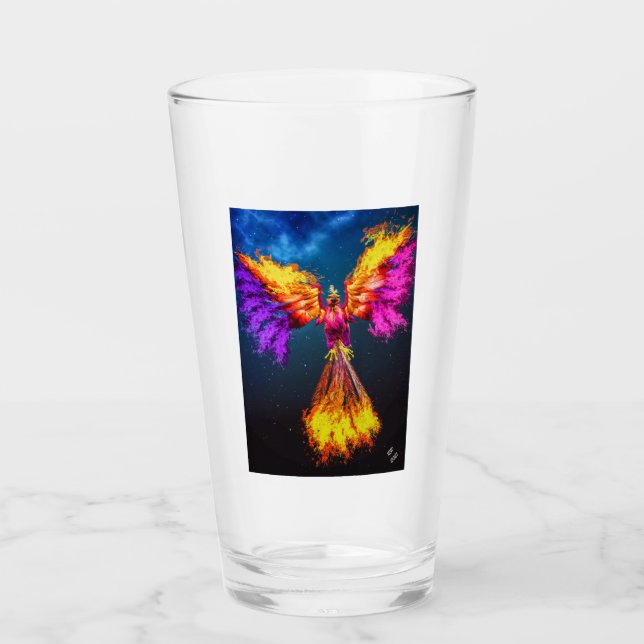 Copo De Pint Vidro de Renascimento (Frente)