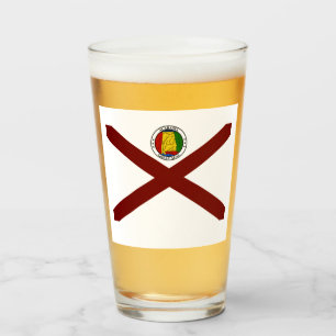 Copo De Pint Vidro de selo do Alabama