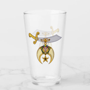 COPO DE PINT VIDRO DE SHRINERS