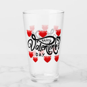 Copo De Pint Vidro dia de os namorados