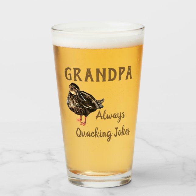 Copo De Pint Vidro do Bebendo (Frente (Preenchido))