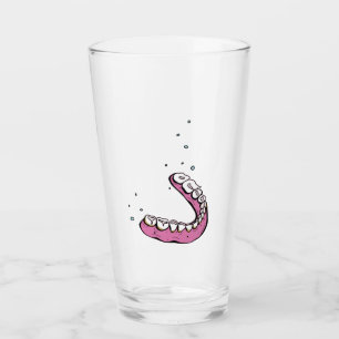 Copo De Pint Vidro do Bebendo de Higiene Dental