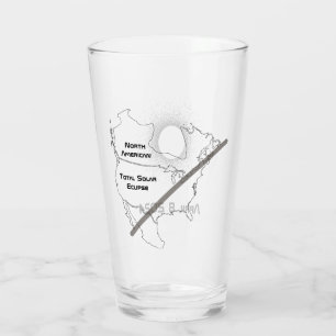 Copo De Pint Vidro do Bebendo Eclipse Solar