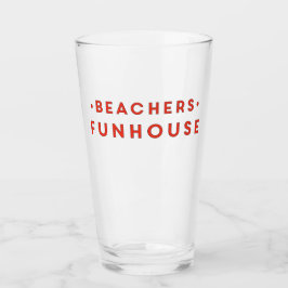Copo De Pint Vidro do Funhouse de Beacher