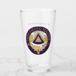 Copo De Pint Vidro do Grande Mestre Personalizado