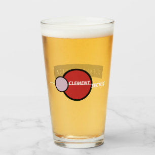 Copo De Pint Vidro Do Setor Dos Elementos