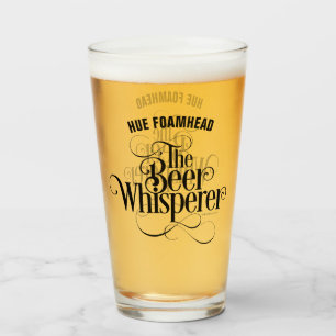 Copo De Pint Vidro do Sussurer de Cerveja