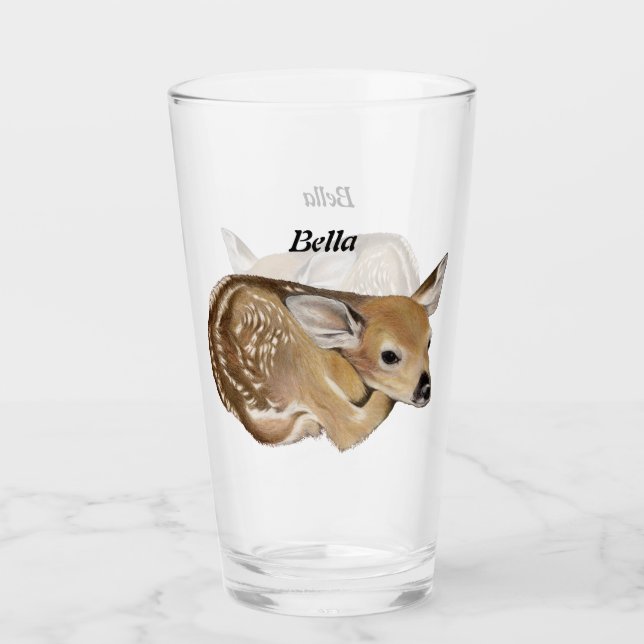 Copo De Pint Vidro Fawn (Frente)