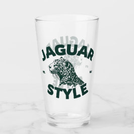 Copo De Pint Vidro Jaguar