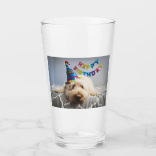 Copo De Pint Vidro personalizado do Bebendo de fotos