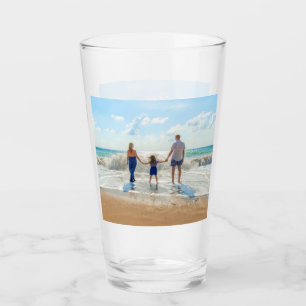 Copo De Pint Vidro personalizado personalizado de fotos com sua