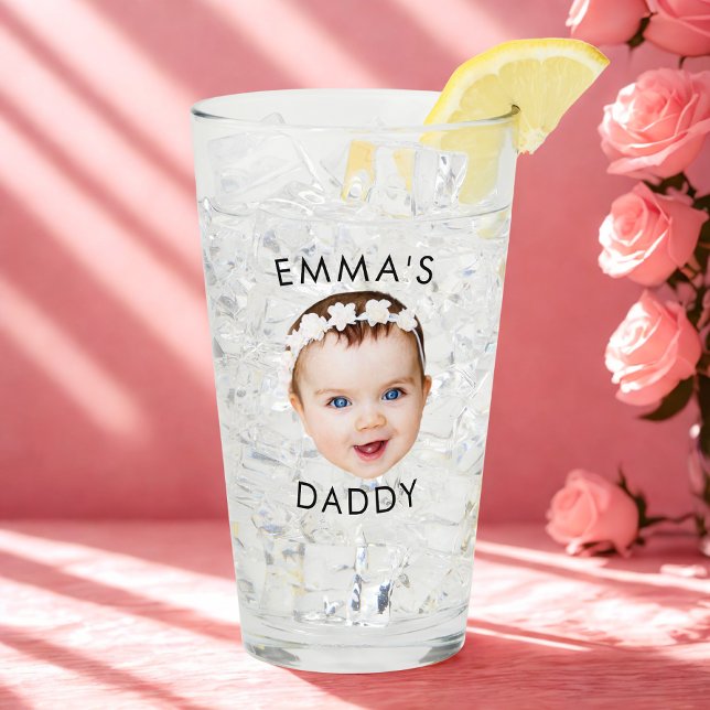 Copo De Pint Vidro Personalizado, Vidro De Bebê, Presente De An (Criador carregado)