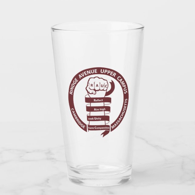 Copo De Pint Vidro RAUC (Frente)