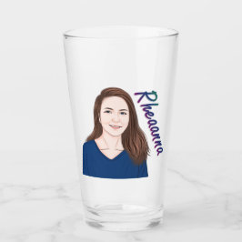 Copo De Pint Vidro - Rheaanna