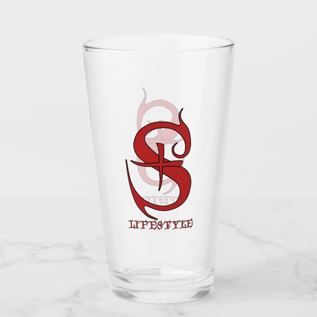 Copo De Pint Vidro S+ Lifestyle (Frente)
