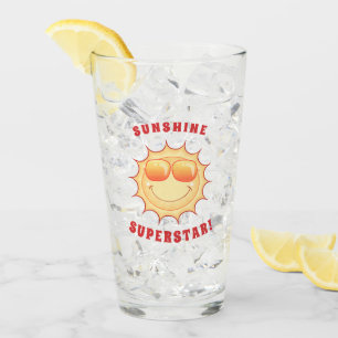 Copo De Pint Vidro Superstar Sunshine