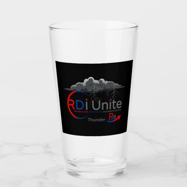 Copo De Pint Vidro, Trovão (Frente)